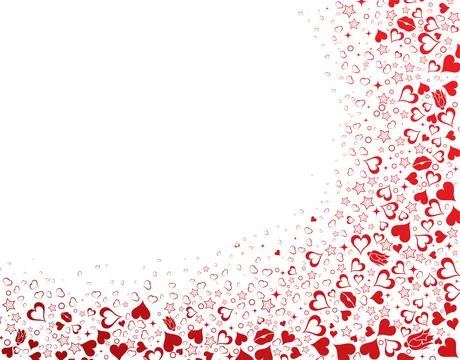 Valentines Day background Stock Illustration