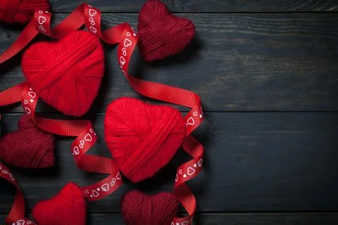 Valentine's day background Stock Photos