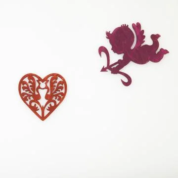 Valentine's day background Stock Photos