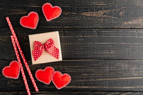 Valentine's day background Stock Photos
