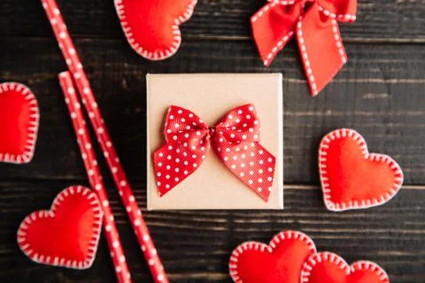 Valentine's day background Stock Photos