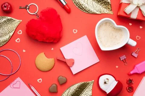 Valentines Day Background Stock Photos