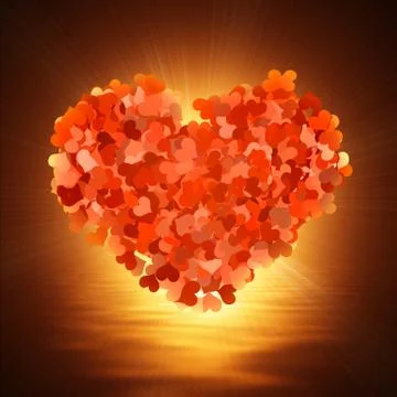 Valentine's day background Stock Photos