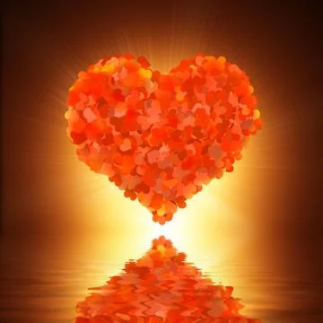 Valentine's day background Stock Photos