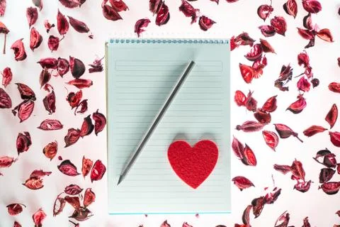 Valentine's day background Stock Photos