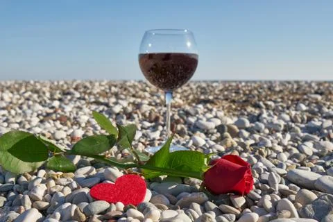 Valentine's day background Stock Photos