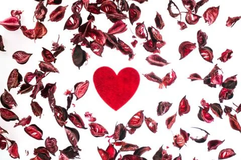 Valentine's day background Stock Photos