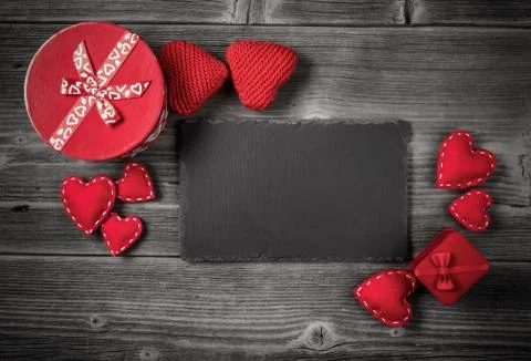 Valentine's day background Stock Photos
