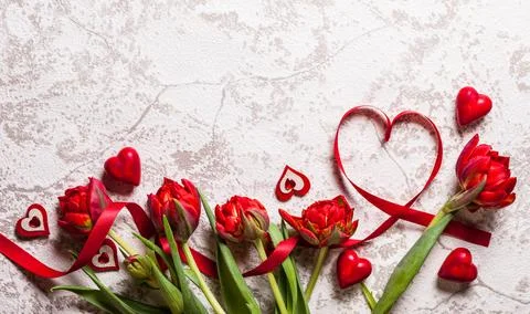 Valentines Day background Stock Photos