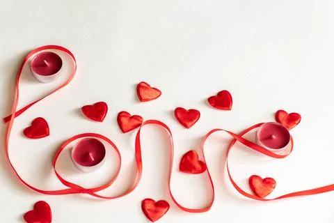 Valentine's day background. Stock Photos