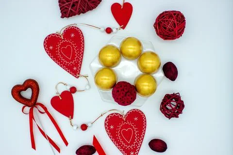Valentine's Day background Stock Photos