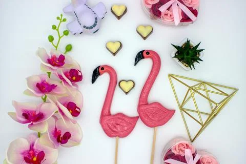 Valentine's Day background Stock Photos