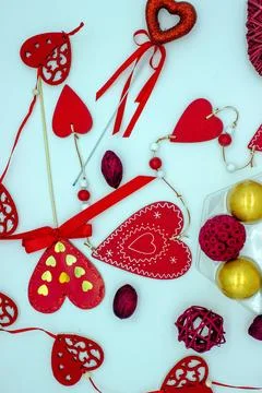 Valentine's Day background Stock Photos