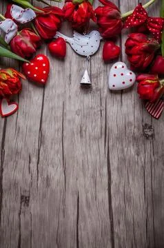 Valentines Day background Stock Photos