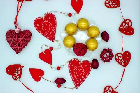 Valentine's Day background Stock Photos