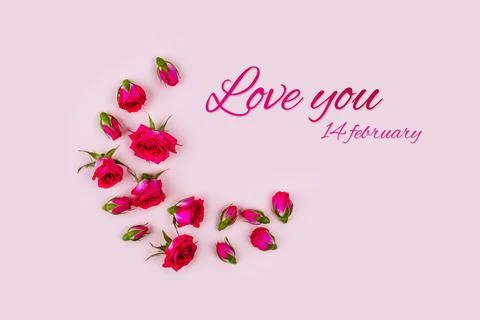 Valentine's Day background. Stock Photos