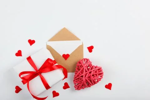 Valentine's day background with place to insert text Fotos Stock