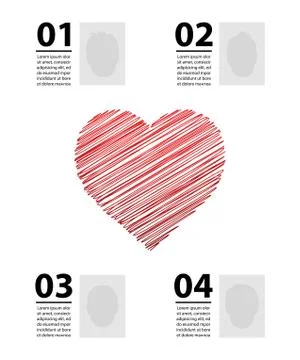 Valentine's day background, vector illustration,eps10 Stock Illustration