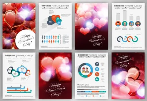 Valentines day backgrounds Stock Illustration