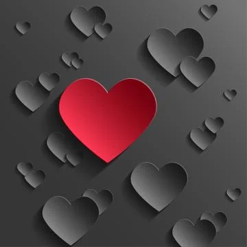 Valentine's day backround Illustrazione stock