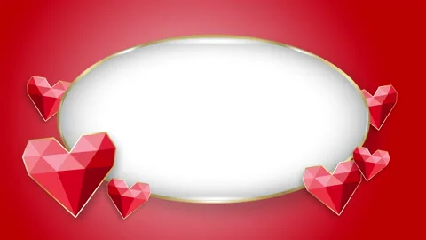 Valentine's Day Banner Stock Footage 170183142
