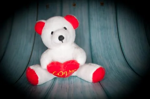 Valentine's day bear Foto stock