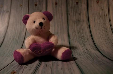 Valentine's day bear Stock Photos