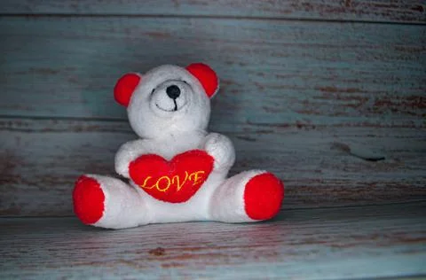 Valentine's day bear Foto stock