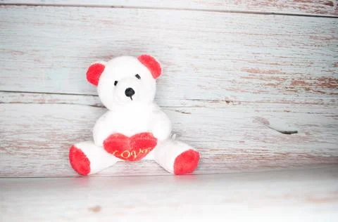 Valentine's day bear Foto stock
