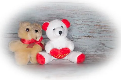Valentine's day bears Foto stock