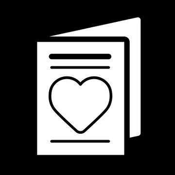 Valentines day book icon suitable for info graphics, websites and print media Stock Illustration