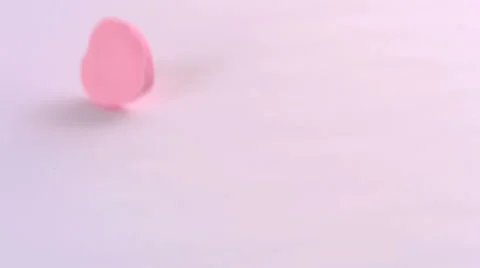Valentine's Day candy, slow motion Stock-Footage 61663527