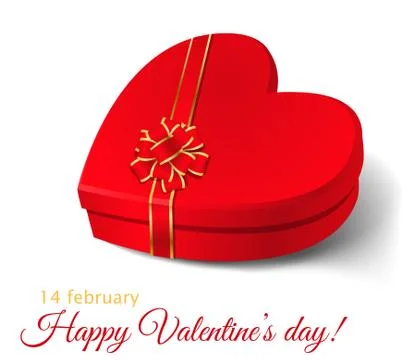 Valentine's day card Stock Illustration