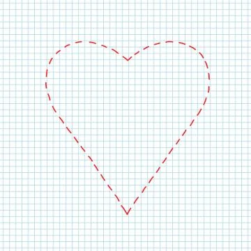 Valentine's day card Stock Illustration