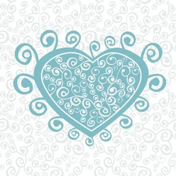 Valentine's day card Stock Illustration