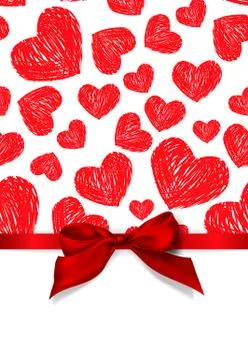 Valentine's day card Stock Illustration