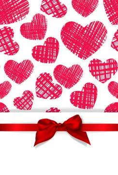 Valentine's day card Stock Illustration