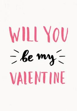 Valentine's Day Card Illustrazione stock