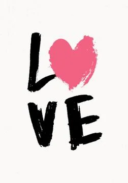 Valentine's Day Card Stock Illustration