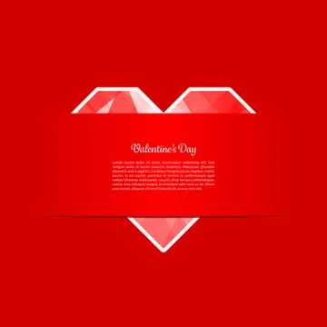 Valentines Day Card Stock Illustration