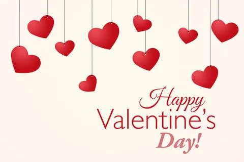 Valentines Day Card Stock Illustration