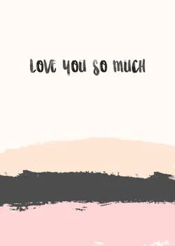 Valentine's Day Card Stock Illustration