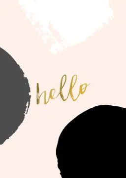 Valentine's Day Card Illustrazione stock