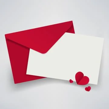 Valentines Day Card Stock Illustration