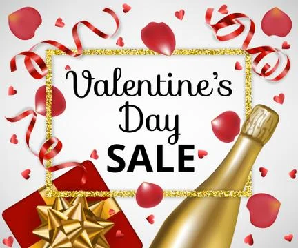 Valentines day card Stock Illustration