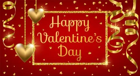 Valentines day card Stock Illustration