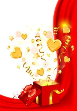 Valentines Day Card Stock Illustration