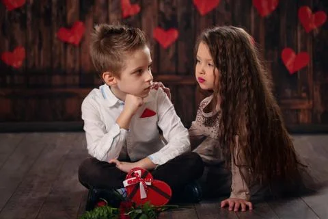 Valentines day celebration. Stock Photos