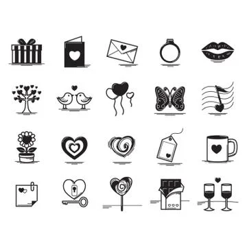 Valentine's Day Collection イラスト素材