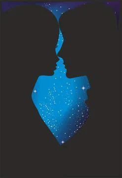 Valentine's Day composition, Stock Illustration